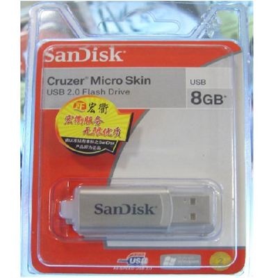 SanDisk(ɵ) Cruzer Micro Skin(8G)