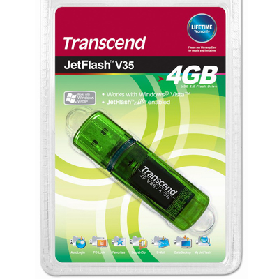 Transcend() JetFlash V35(4G) Ʒлʱ