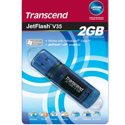 Transcend() JetFlash V35(2G) Ʒлʱ