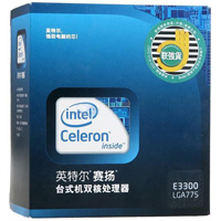 Ӣض(intel) 45 ˫˴ E3300װCPU(LGA775/2.5GHz)