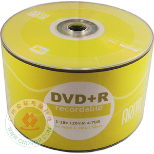 铼德（Arita）DVD+R 1-16速4.7G e时代系列单片刻录盘【行情报价价格 