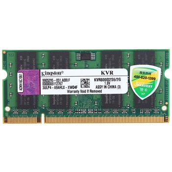 ʿ٣KingstonDDR2 800 2GʼǱڴ