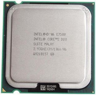 ӢضIntel 45 2˫˴ E7500װCPU2.93GHz