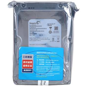 ϣ 3TB ST33000651AS 7200ת 64M SATA 6Gb/S ̨ʽӲ