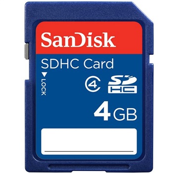 SanDiskϣ4G SDHC 洢Class4