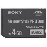 ᣨSONY Memory Stick Pro Duo 4GB 