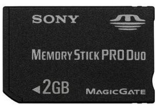 ᣨSONY Memory Stick Pro Duo 2GB 